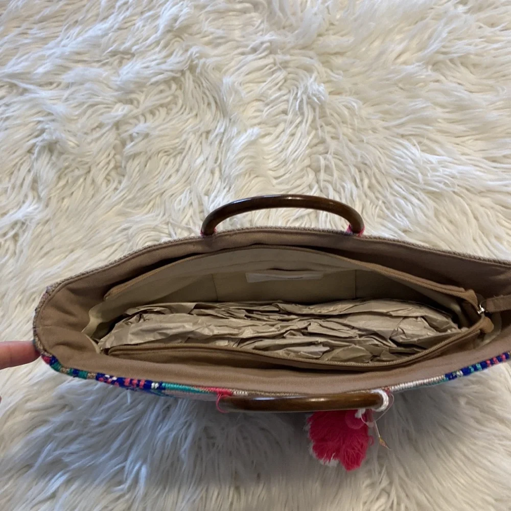 NWT Brooke Webb for Anna & Ava Clutch very beautiful hand made see all photos - Picture 6 of 12